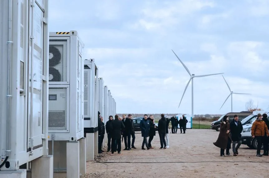 Latvia's Largest Wind Farm Gets Grid-Stabilizing Battery