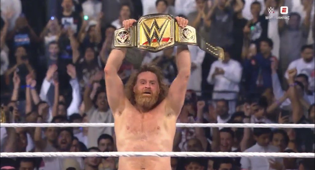 Kevin Owens Celebrates Friend Sami Zayn's WWE Title Win