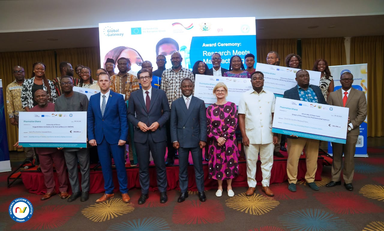 Ghana Gets €2M to Build Vaccines and Medicine Locally