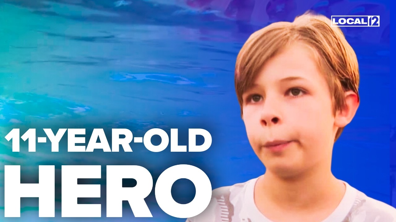 11-Year-Old Kentucky Boy Rescues Drowning Man from Pool