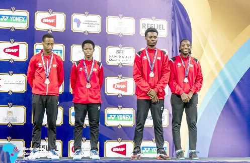 Ghana's Young Badminton Stars Win 4 Medals at All-Africa
