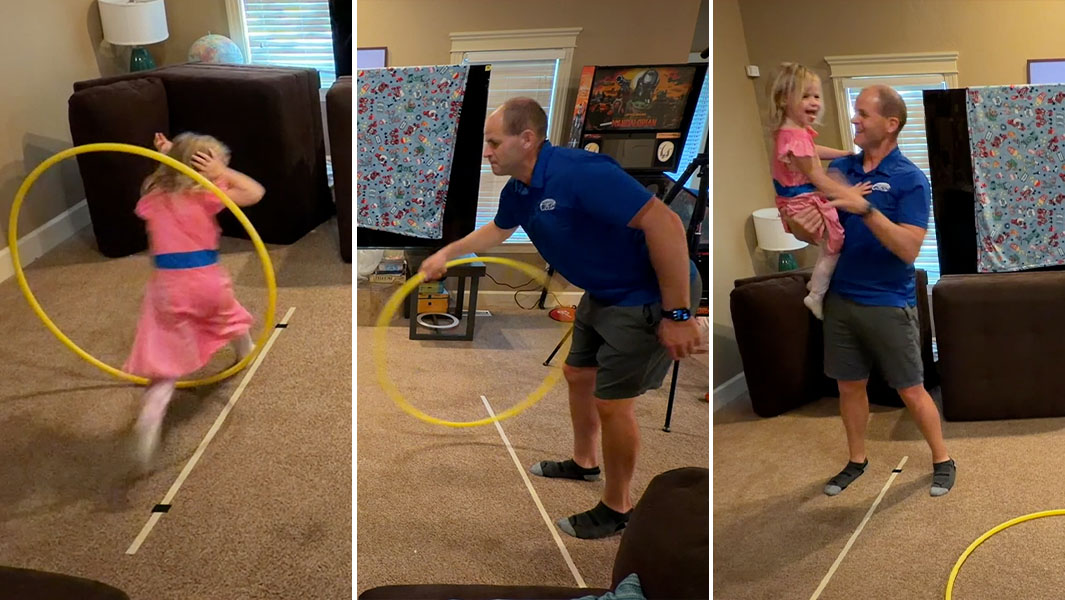 4-Year-Old Breaks World Record With Her Dad in Idaho