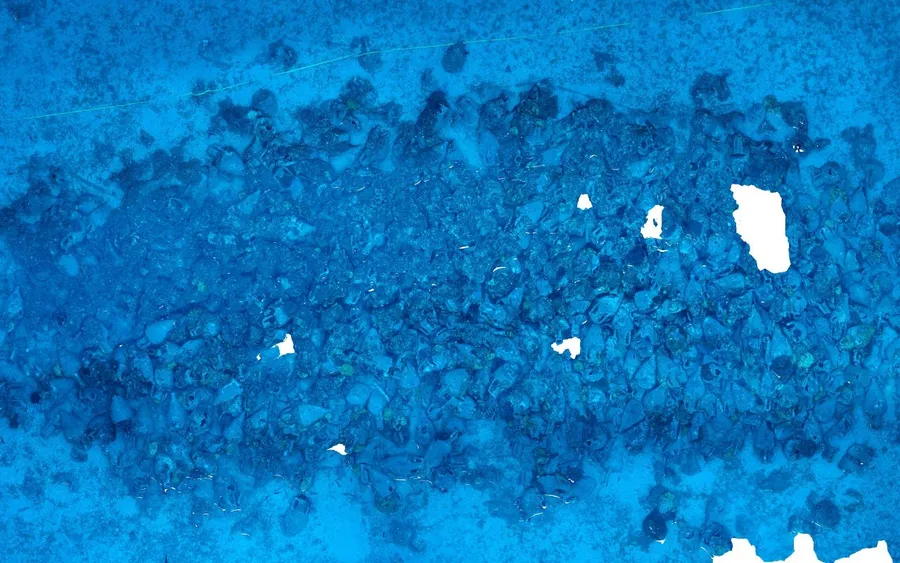 650 Ancient Amphorae Found in Greek Shipwreck