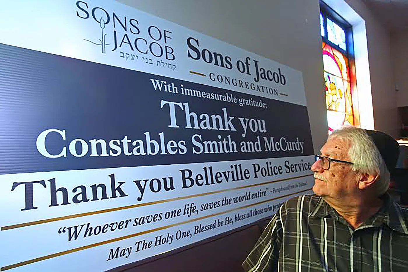 Synagogue Rallies $1M for Hero Belleville Officer