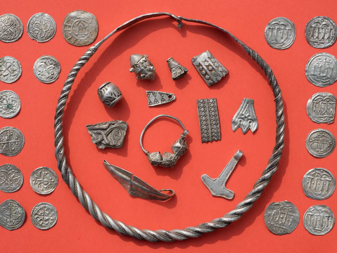 Denmark Homeowner Finds Largest Viking Silver Hoard in Yard