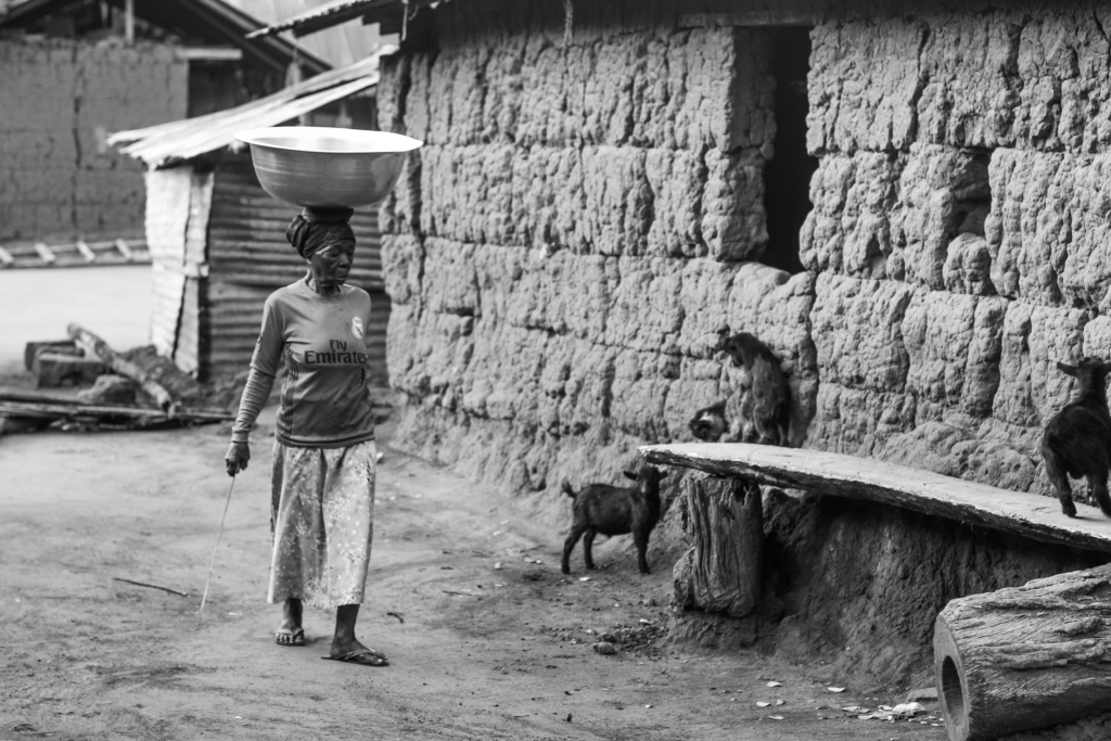 Humanitarian photographer Janelle Fiagbenu documenting stories in rural Ghanaian community