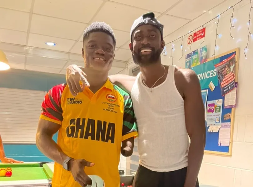 Ghana Captain Gifts Racing Spikes to Paralympic Teammate