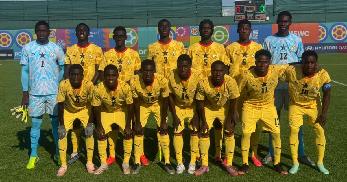 Ghana U-15 Team Scores 29 Goals, Advances to Round of 16