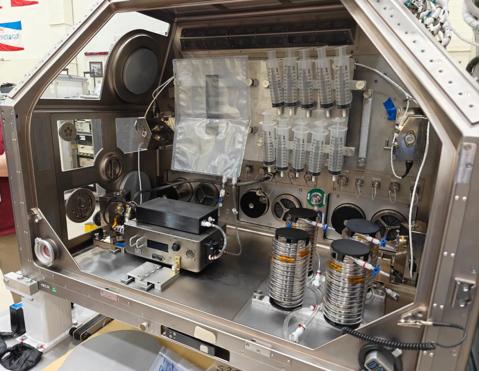 NASA's New Device Makes IV Fluid On Demand in Space