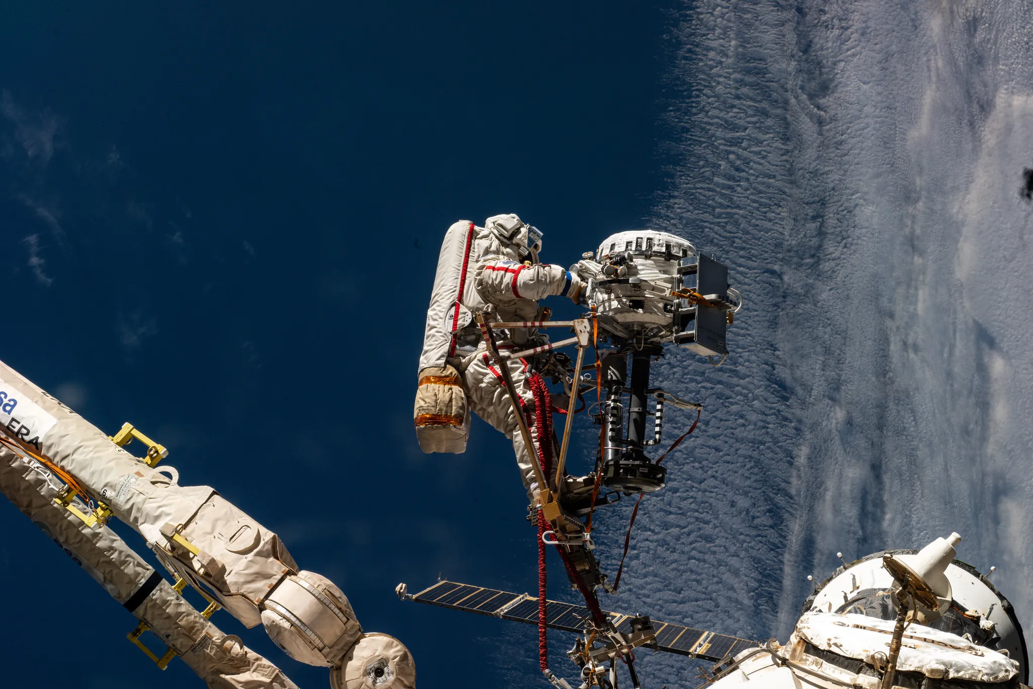 Cosmonauts Set for 279th Space Station Spacewalk Wednesday
