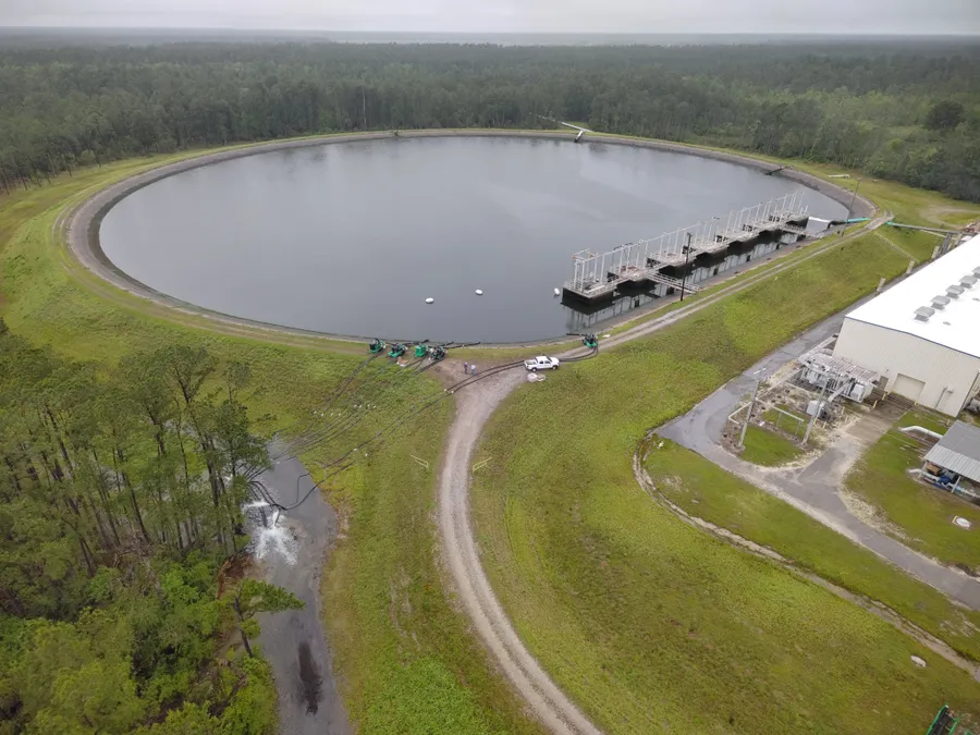 NASA Drains 66M Gallon Reservoir for Major Upgrade
