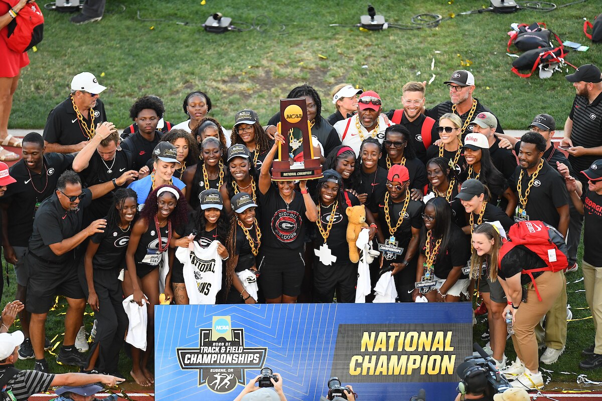 Georgia Women's Track Team Wins Second Straight NCAA Title