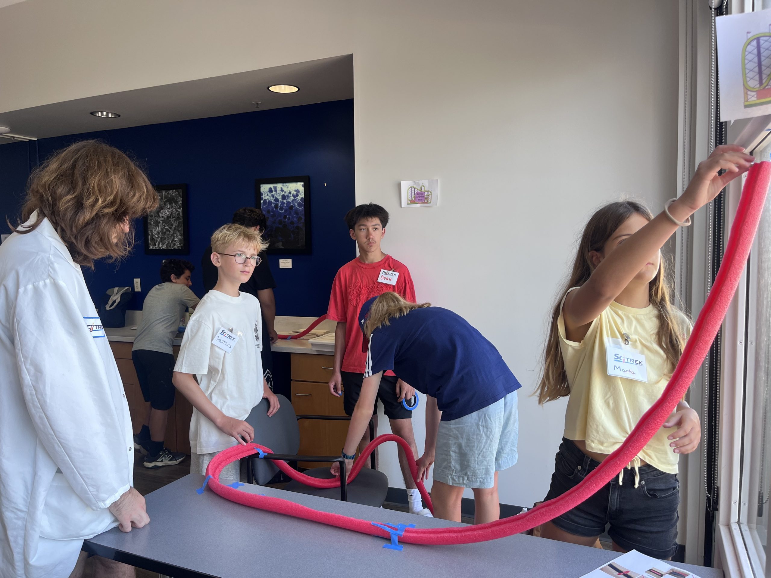 UCSB Kids Build Rollercoasters to Learn Real Science