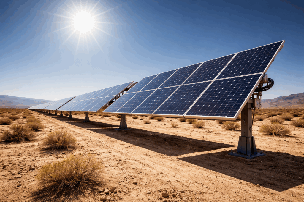 Solar Farms Double Desert Soil Carbon in China Study - Image 3