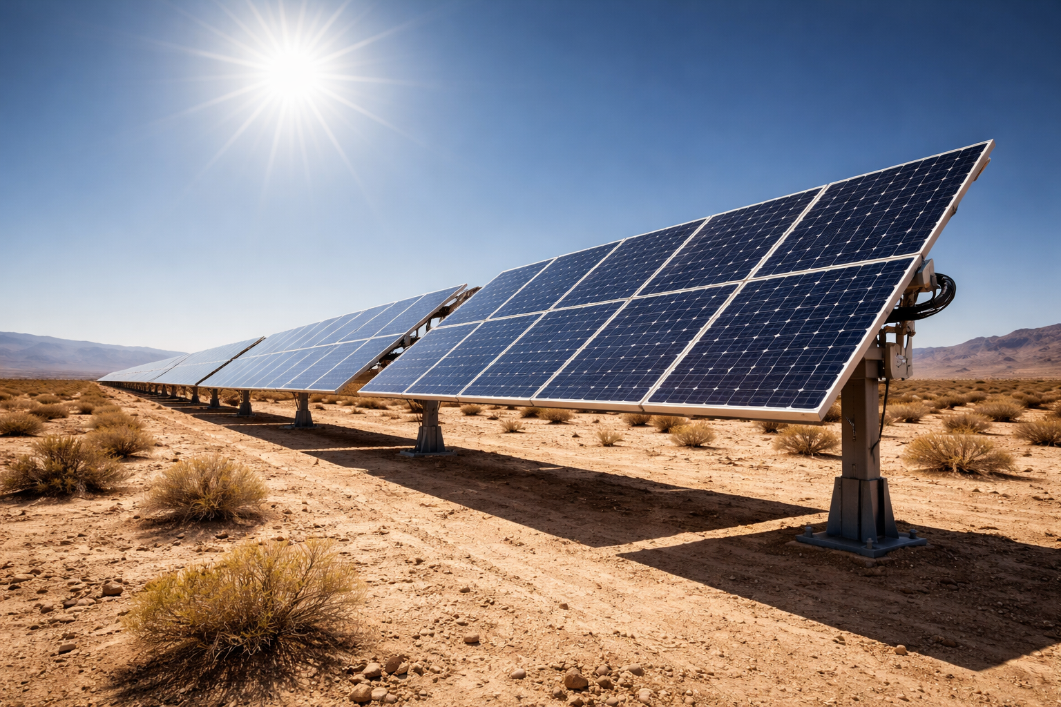 Solar Farms Double Desert Soil Carbon in China Study