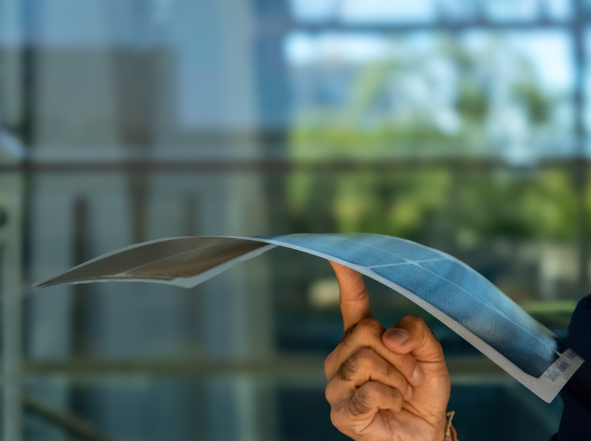 Ultra-Thin Solar Film Sticks Like Tape to Any Surface