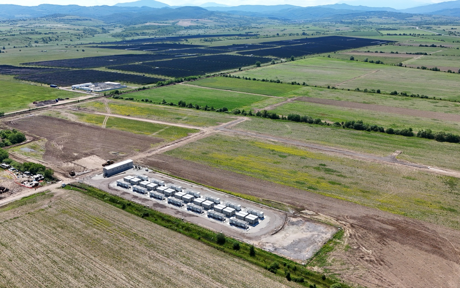 Romania Powers Up Giant Solar Farm With Battery Storage