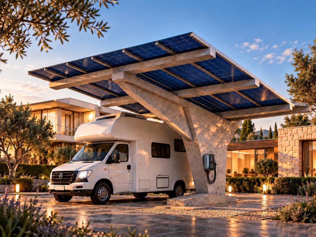 French Solar Carport Installs in One Day, No Foundation Needed - Image 3