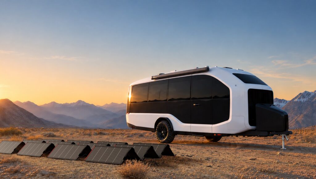 RV Trailer Gets 2kW Solar Panels and 45kWh Battery - Image 3