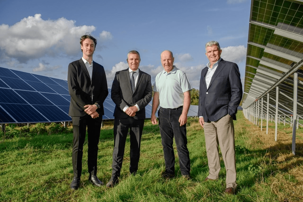 Irish Farmer Powers 150 Homes With Solar-Sheep Farm