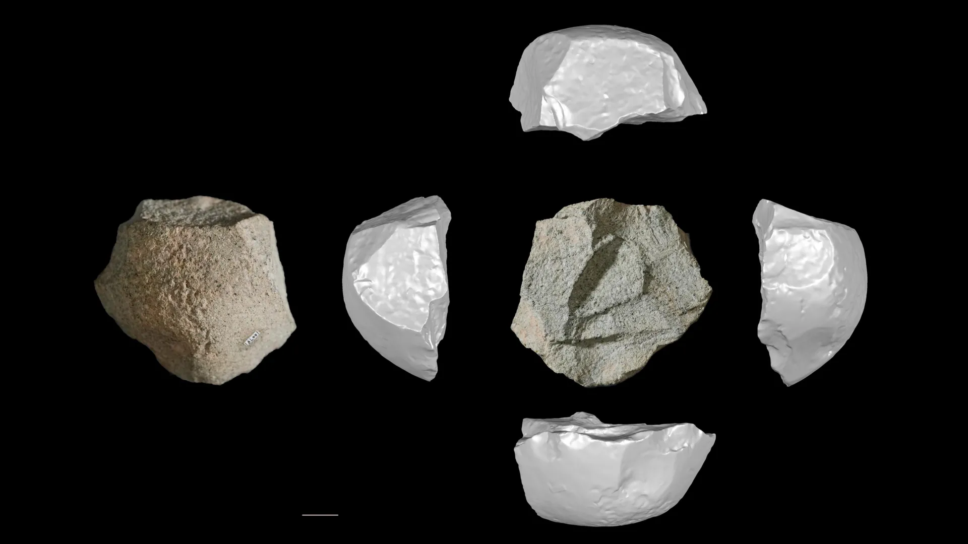 Ancient disc-shaped stone core tool from Lingjing China dating back 146,000 years