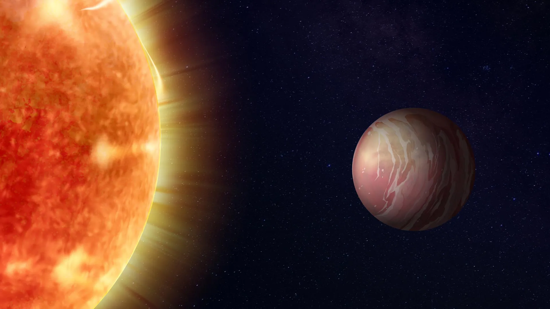 Lava Planet Keeps Its Atmosphere With Giant Sunscreen