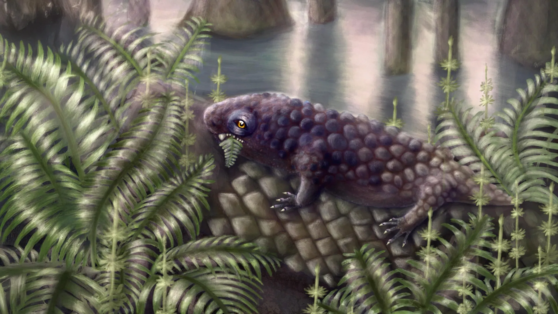 307-Million-Year-Old Fossil Ate Plants, Rewriting History
