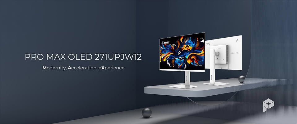 MSI Debuts World's First 27-Inch 4K Inkjet OLED Monitor