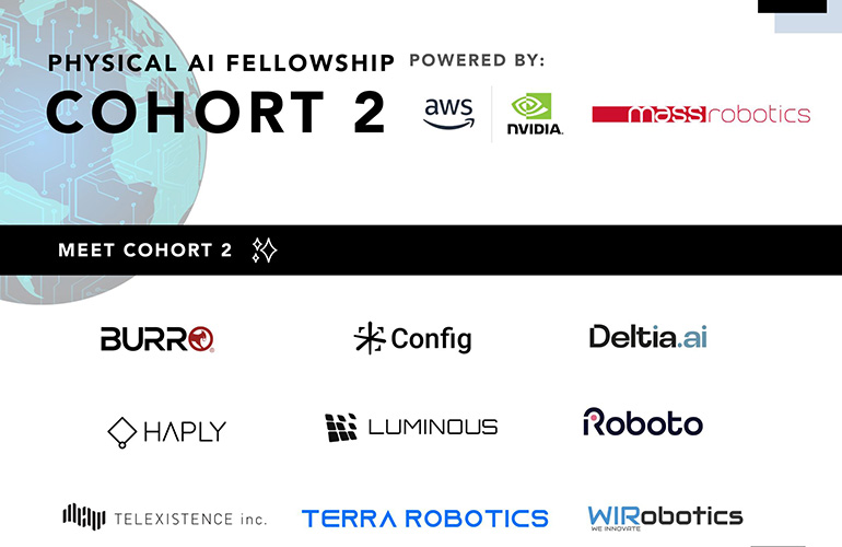 Diverse robotics startups working on AI-powered machines for agriculture and industry applications
