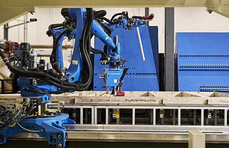 Robots Building Homes in One Day vs. Three Weeks