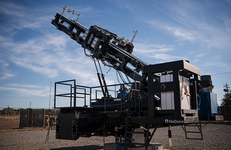 Israeli Startup Builds Robot Artillery to Fight Wildfires