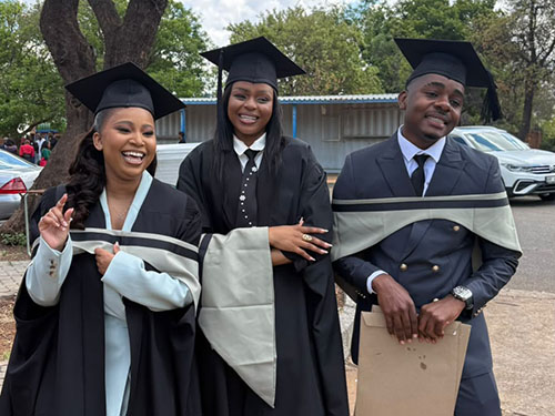Three Friends Graduate Cum Laude Together in South Africa