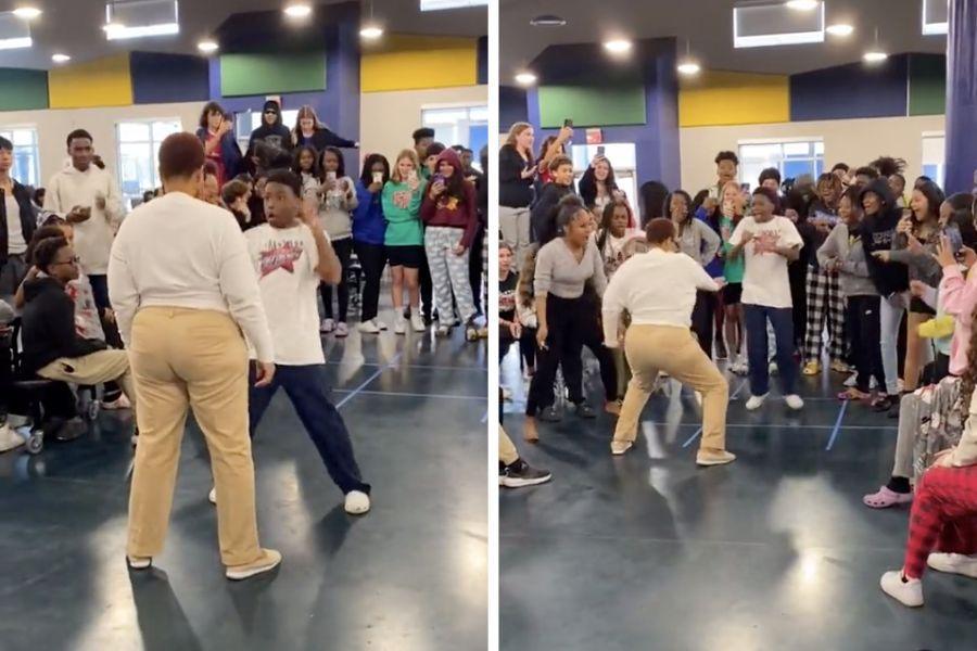 Florida Teacher Wins Dance-Off Against Confident 8th Grader