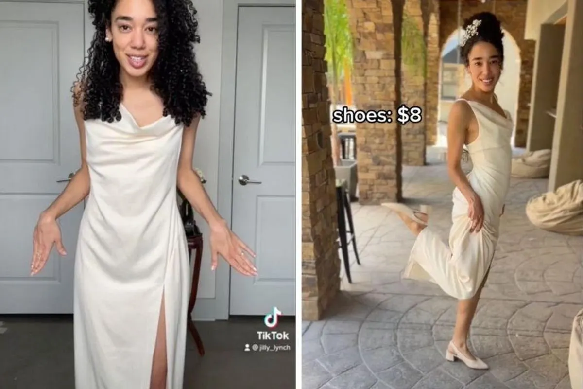 Bride Finds $220 Wedding Dress at Thrift Store for $3.75