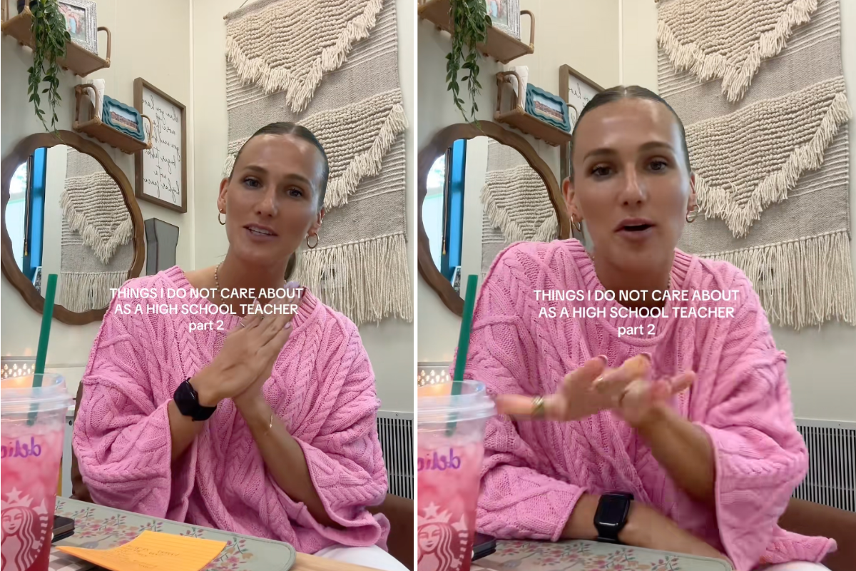 High School Teacher's 'I Don't Care' List Goes Viral