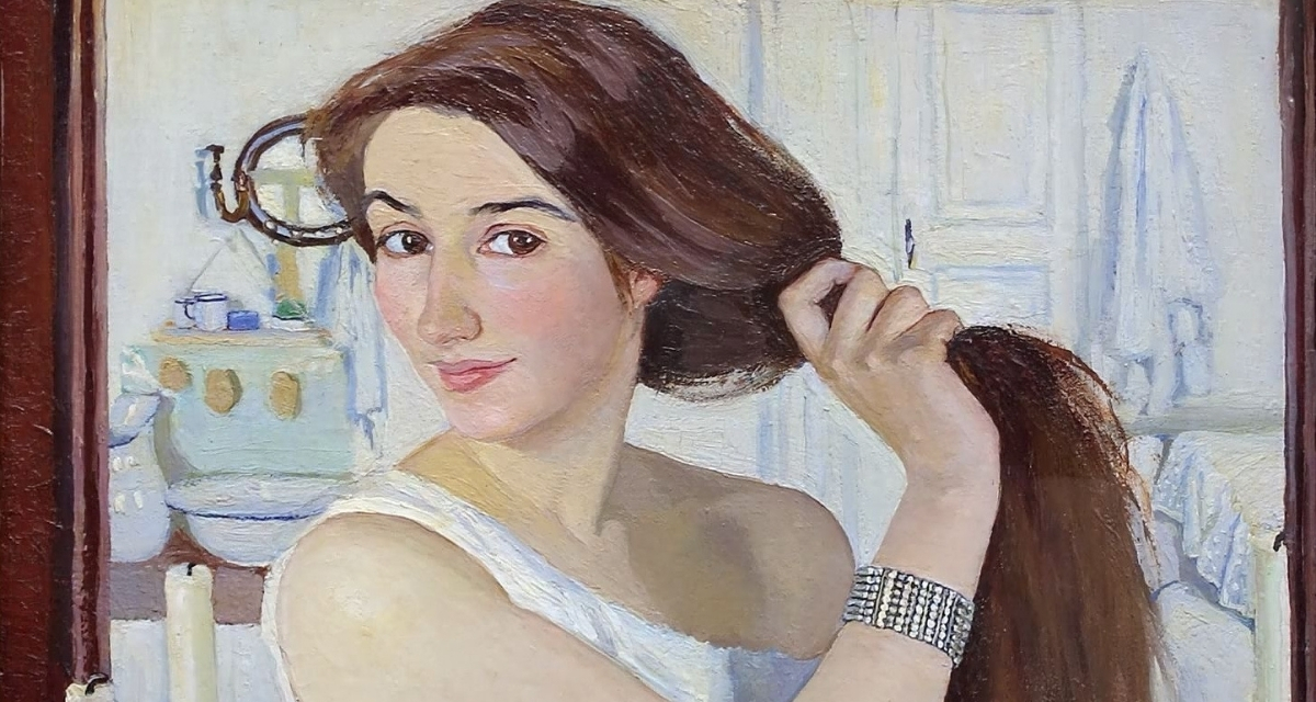 1909 Russian Painting Looks Exactly Like Modern Selfie