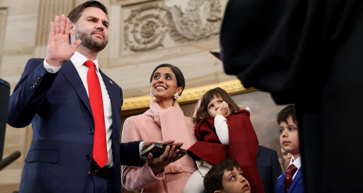 Second Lady Usha Vance on Raising Kids in Two Faiths