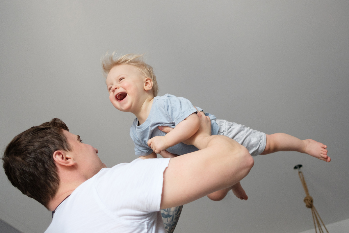 Dad's Viral Video Shows How to Safely Roughhouse With Babies