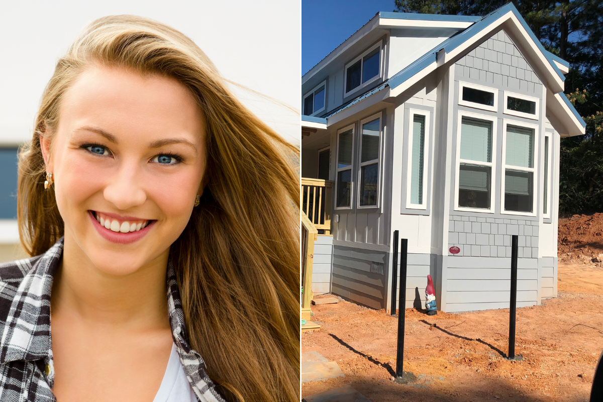 19-Year-Old Builds $45K Tiny Home on Parents' Property