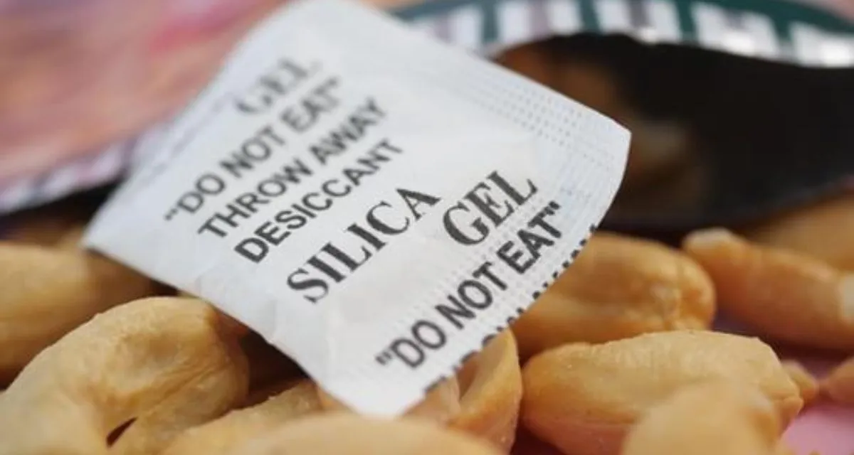 Silica Gel Packets Are Reusable Forever With One Simple Trick