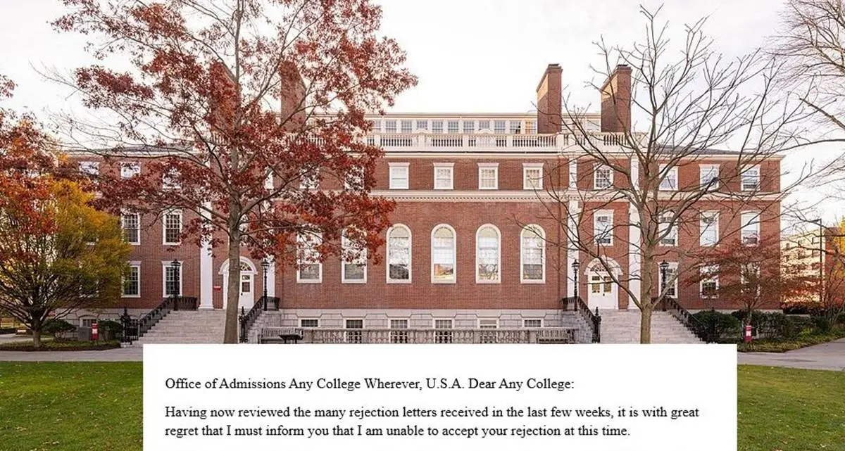 Rejected By Harvard, Teen Rejects Them Right Back in 1981
