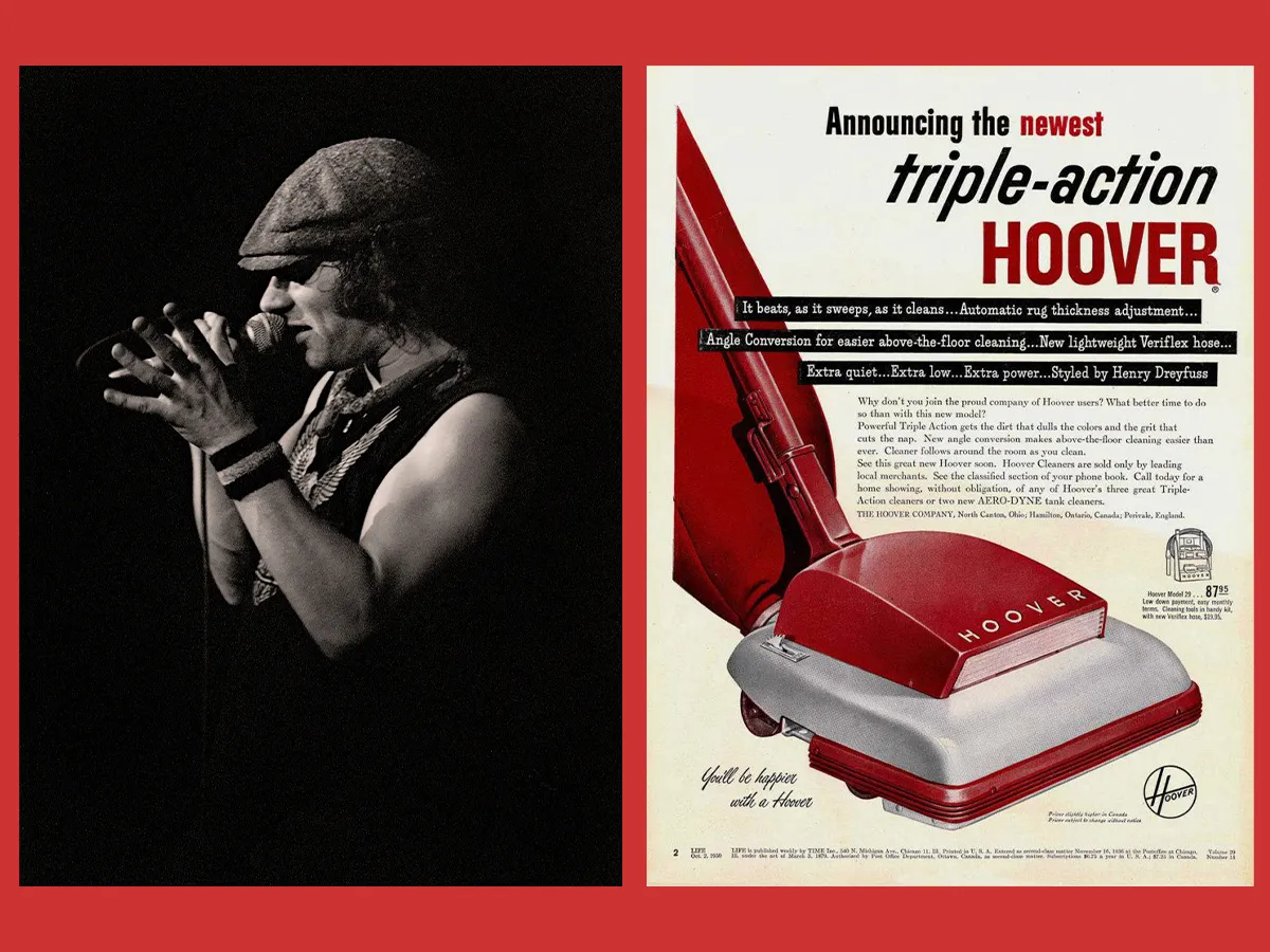 AC/DC Singer's Vacuum Jingle Landed Him Iconic Career
