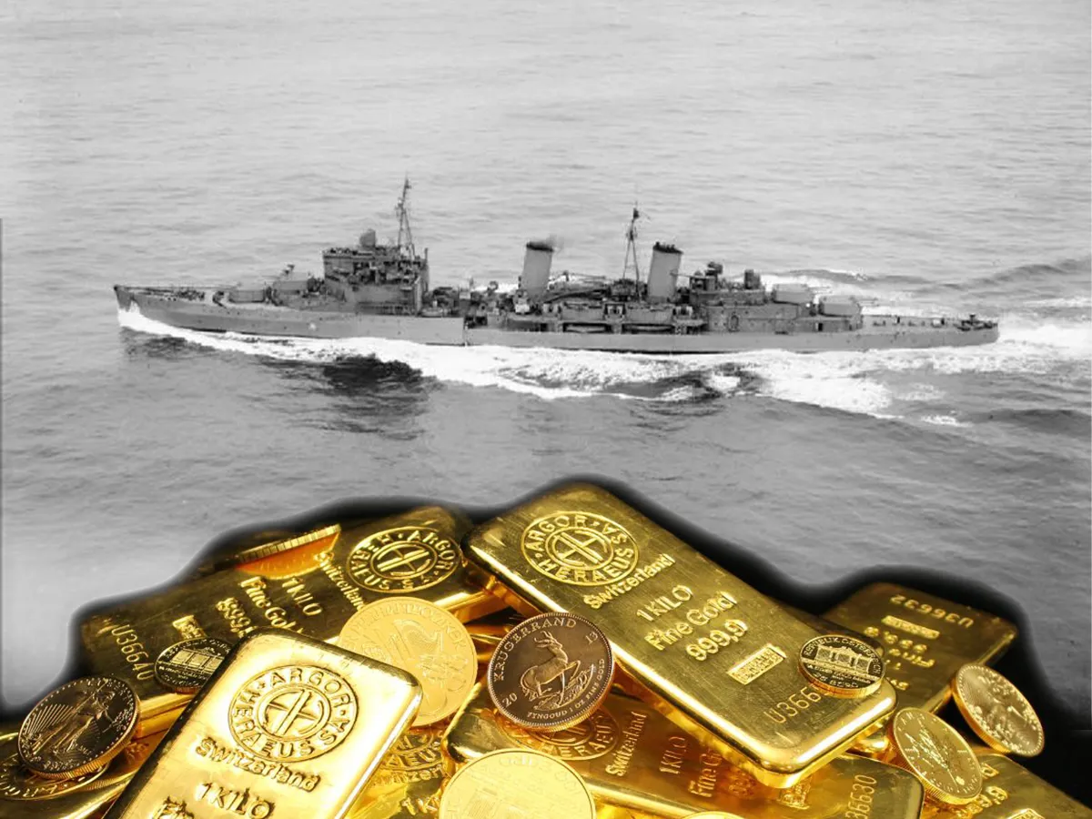 Divers Recover $716M in Gold From 800-Foot WWII Wreck