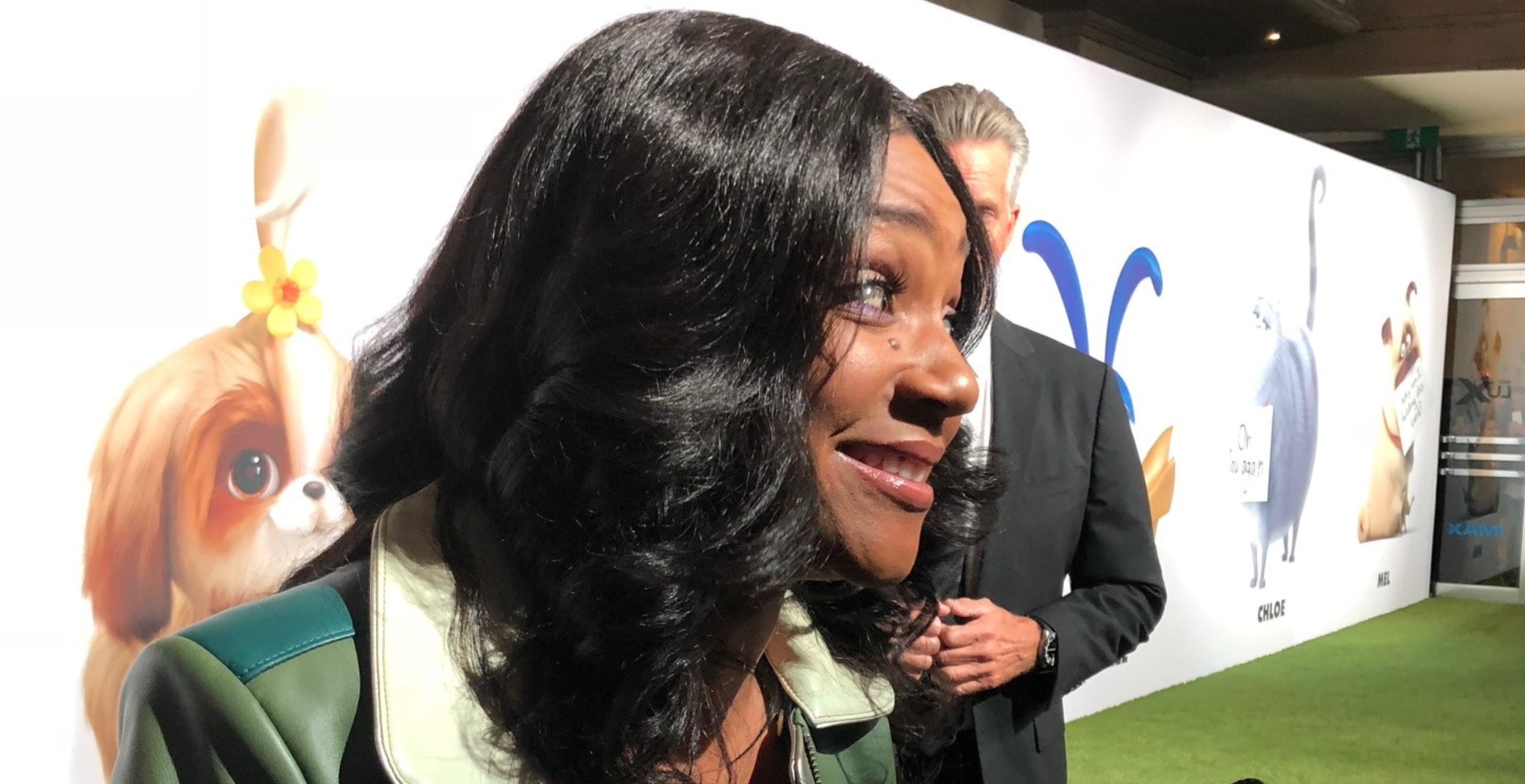 Tiffany Haddish Reunites With Foster Care Social Worker