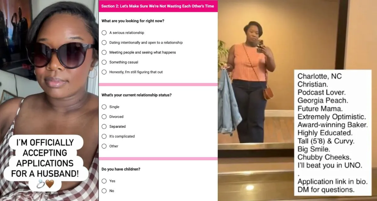 Woman's Viral Husband Application Gets 240+ Responses