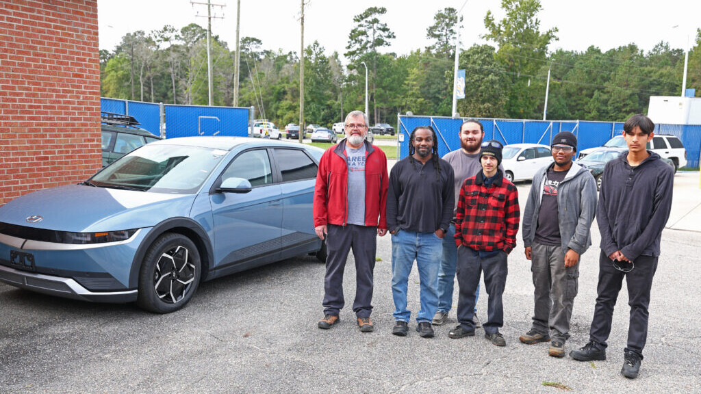 Hyundai Donates EV to North Carolina College for Training