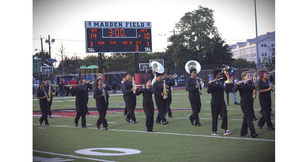Rahway High Band Debuts 'iBand' Halftime Innovation