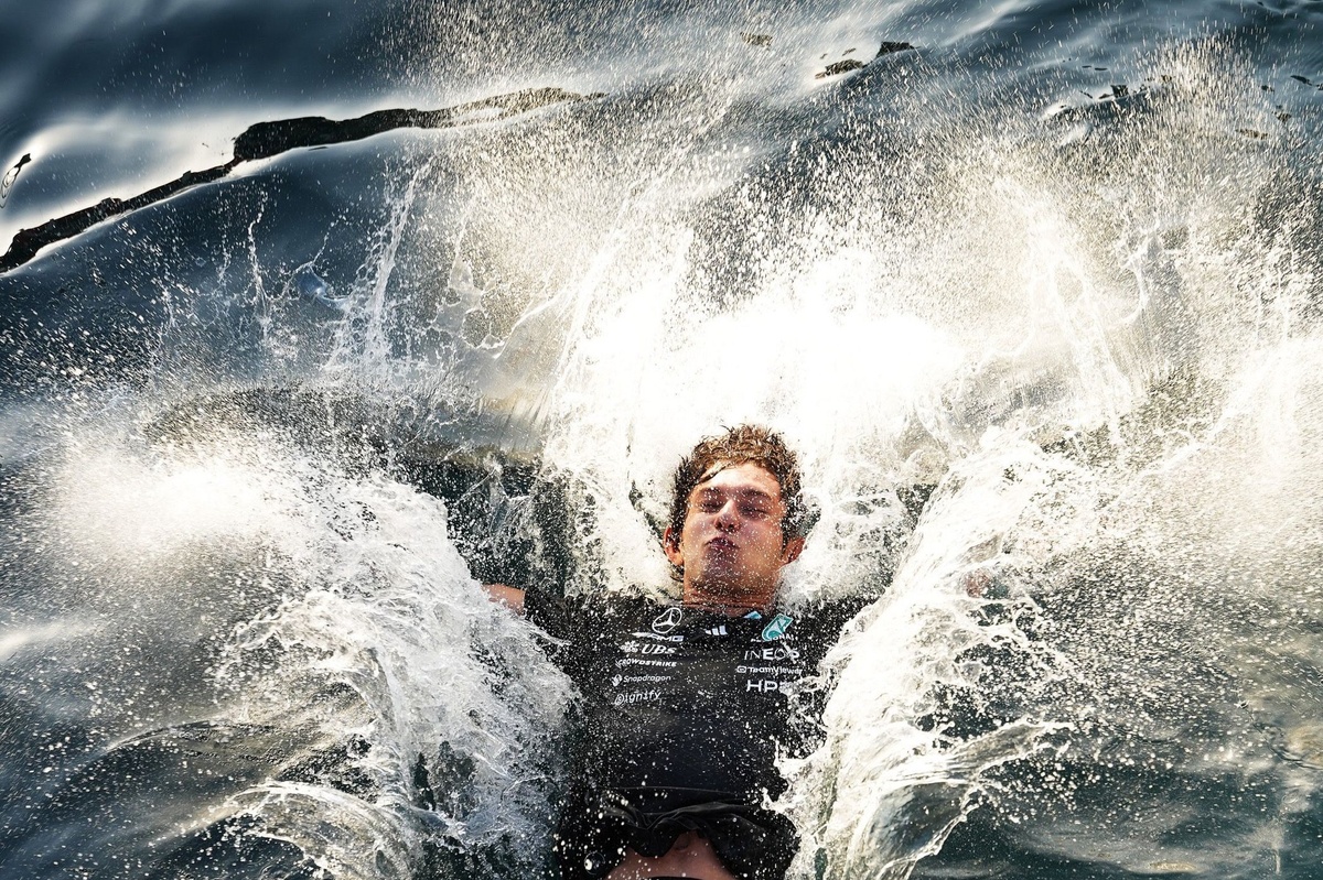 Teen F1 Driver Wins 5th Straight Race, Jumps Into Monaco Harbor
