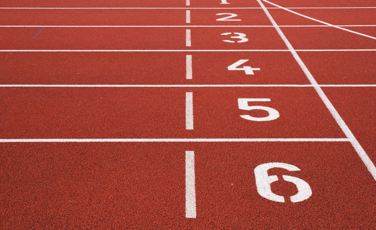 Kenyan marathon runner Brigid Kosgei competing in international athletics championship race