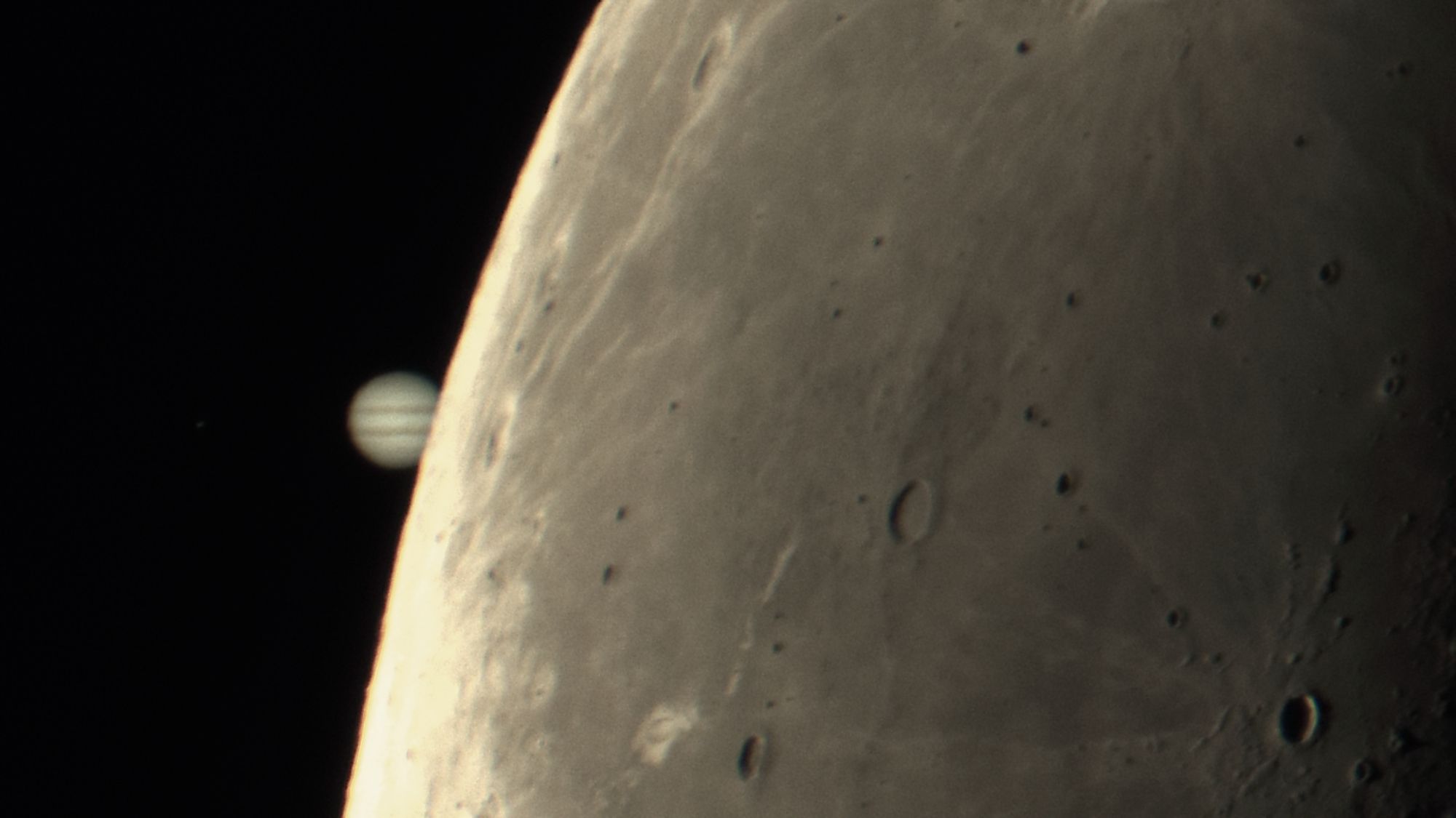 Moon Hides Jupiter: Stargazers Capture Rare Sky Event
